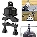 Hooshion Extendable Professional Black Aluminum 360 Degree Swivel Rotating Helmet Self Mount Adapter For Gopro Hero 3 3+ 4 Camera