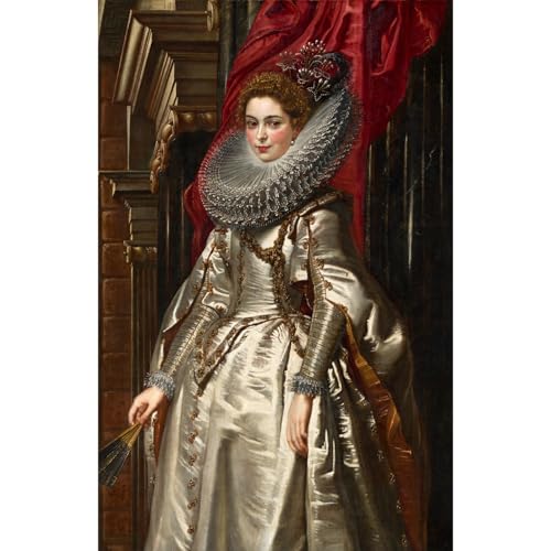 Impression giclée sur toile Rubens Marchesa Brigida 76,2 x 101,6 cm encres d'archives