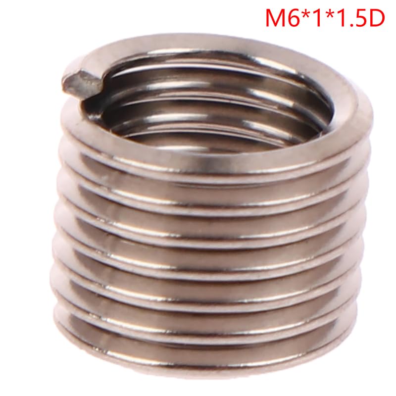 Insert de réparation filetage, insert en fil M6 x 1,0,5D Inserts acier inoxydable