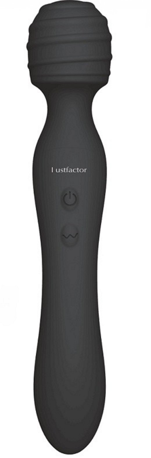auflage vibrator Lustfactor BEATZ | 2in1 Wand Auflegevibrator | Klitoris + G-Punkt Vaginal  Vibrator für Sie aus Silikon | 2 x 8 Vibrationsstufen | 2 Motoren |  Auflagevibrator | Wasserdicht IP67