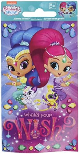 Shimmer and Shine™ Jumbo Sticker | Party Favor image 2
