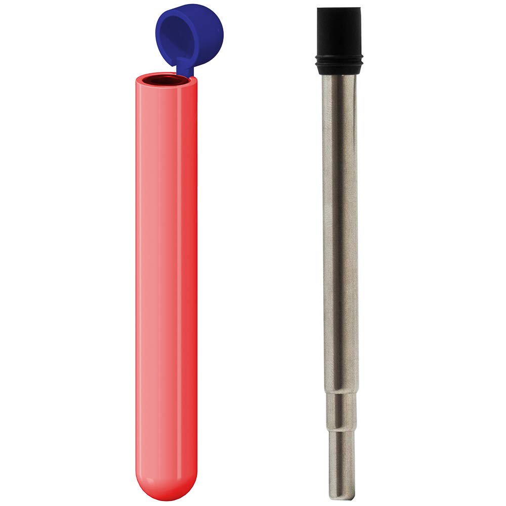 LUND London Reusable Retractable Stainless Steel Skittle Straw – With Travel Case