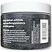 Exfoliating Charcoal Scrub with Collagen & Stem Cells – Salt Scrub for Body Toning, Cellulite, Armpit Detox, and Skin Smoothing for Face, Feet, and Body by M3