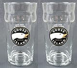 Set of 2 Goose Island Beer Nonic Pint Glasses
