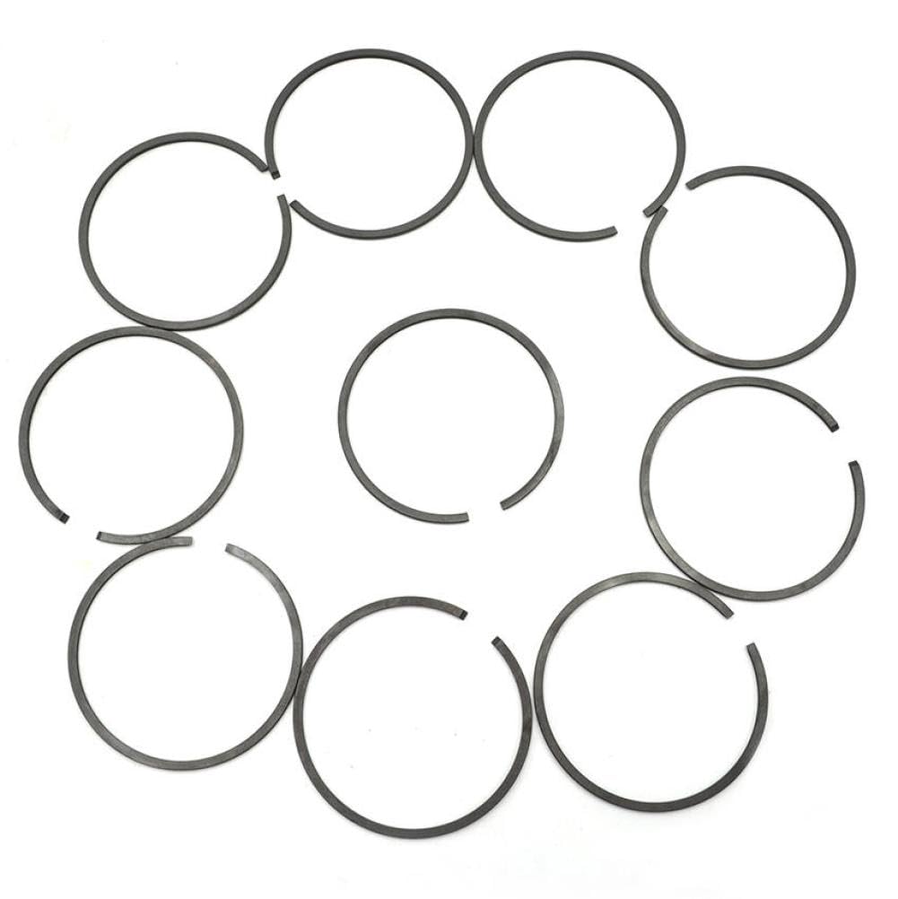Anillo de pistón de 42mm X 1,2mm, 10 Uds., Compatible con Motosierra 345 025 028 FS450 FR450 FT FC HL HT SP 451