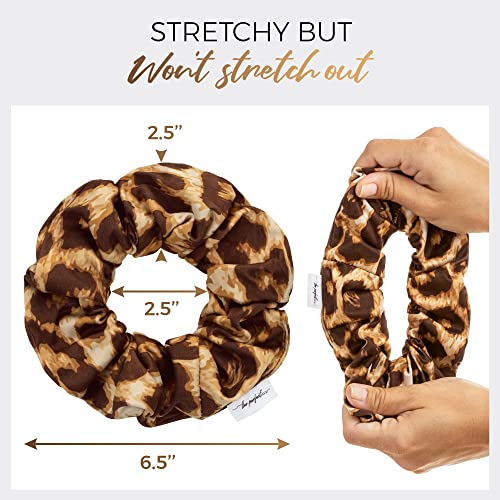 Microfibre Hair Drying Towel Scrunchies by The Perfect Haircare,Anti-Frizz & Silky Smooth,Ponytail,Bun Holder,Quick Drying & Absorbent,for Curly Wavy - Image 3