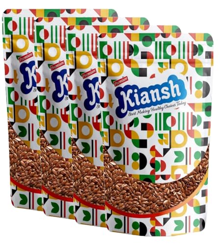 Image of Kiansh Dry fruits Nuts And Seeds (Alsi /Flax Seeds, 1000g)