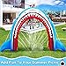11Ft Long Inflatable Shark Sprinkler for Adults, Giant Outdoor Water Toys Blow up Shark Arch Sprinkler for Adults Fun Summer Gifts Backyard Garden Lawn Water Party Games Outside Activities