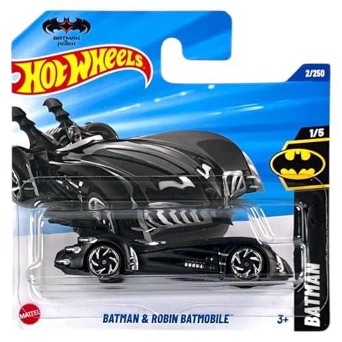 Hot Wheels Single Cars Batman & Robin Batmobile HYW60