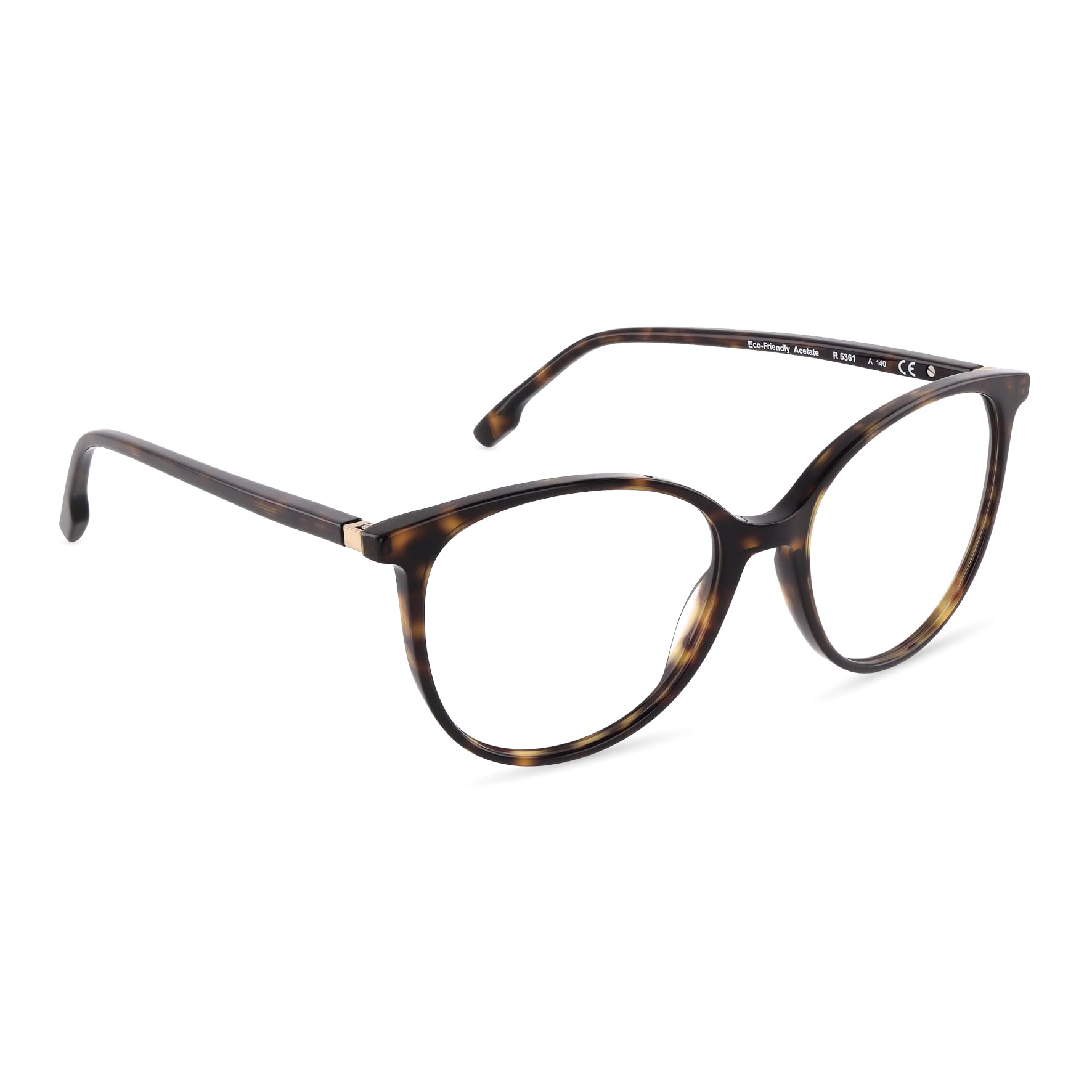 Rodenstock Brille mit Sehstärke für Damen optional mit Sonnenbrillentönung oder Blaulichtfilter, Rund, gefertigt aus Acetat (inklusive Brillenetui)