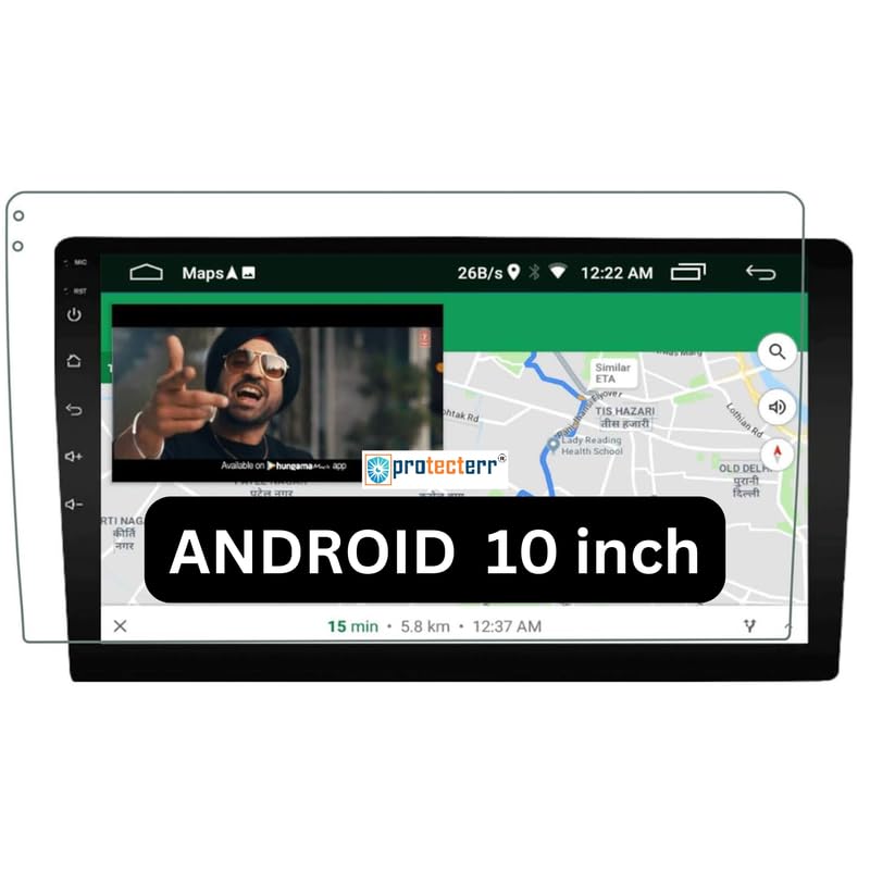10 Inch Android Car Stereo Screen Protector | 9H Tempered Glass Guard for Aftermarket Touchscreen, Anti-Scratch, HD Clear, Easy Installation Kit-image-43