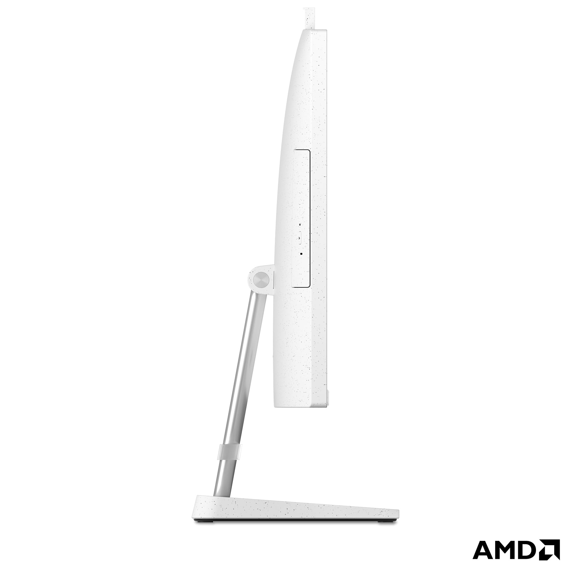 Lenovo IdeaCentre AIO 3 27ALC6 - Ordinateur de Bureau Tout-en-Un 27" FHD (AMD Ryzen 7 7730U, 16 Go RAM, 512 Go SSD, Graphique AMD Radeon, Windows 11 Home) Clavier AZERTY et Souris - Blanc
