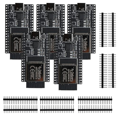 AZDelivery 3 X ESP32 Dev Kit C V4 Con USB-C | NodeMCU | Scheda Di Sviluppo Per Arduino