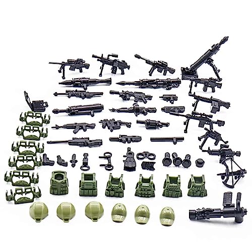 Topica Juego de Armas Militares, WW2 Figuras del Ejército Personalizadas, SWAT Team Bloque de Construcción CT05