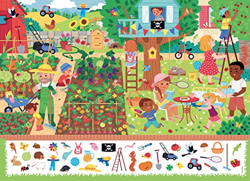 Nathan - Puzzle Enfant - 30 pièces - En ville (Cherche et trouve) - Fille ou garçon dès 4 ans - Puzzle de qualité supérieure - Carton épais et résistant - Quotidien & Ville - 86151