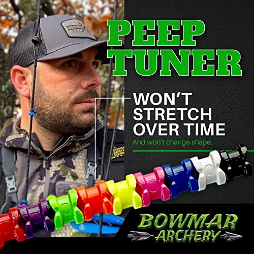 Bowmar Archery Peep Tuner (Green) #TOP4