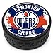 Edmonton Oilers Puck - Splash