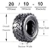 VANACC ATV UTV Tires 20x10x10 Sport AT Tire 20 inch 20x10-10, 4PR, Set of 2