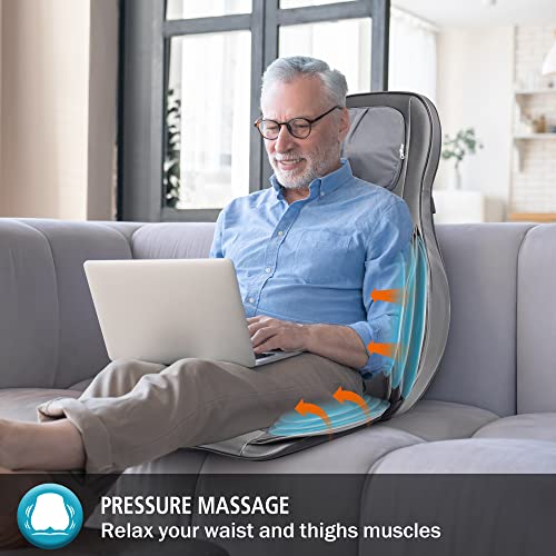 image for Comfier Full Body Massage Chair Pad -Shiatsu Neck and Back Massager wi
