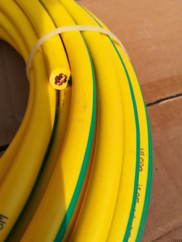 Automotive Battery Cable 30 Square Battery Wire Pure Core Copper Wire Connecting Ignition Wire Motor - (Color Name: 35 Square 20m)