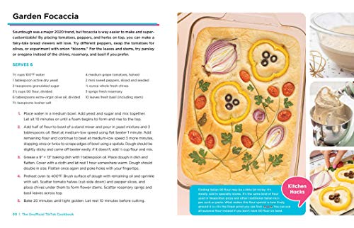 Image of The Unofficial TikTok Cookbook: 75 Internet-Breaking Recipes for Snacks, Drinks, Treats, and More! (Unofficial Cookbook Gift Series)