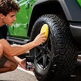 Glanz für Autoreifen – Felgen- und Reinigungsbalsam, leicht zu verteilender im Lieferumfang enthalten, langlebige, wetterbeständige Beschichtung, ungiftige Inhaltsstoffe | Kfz-Außenpflege, Fah