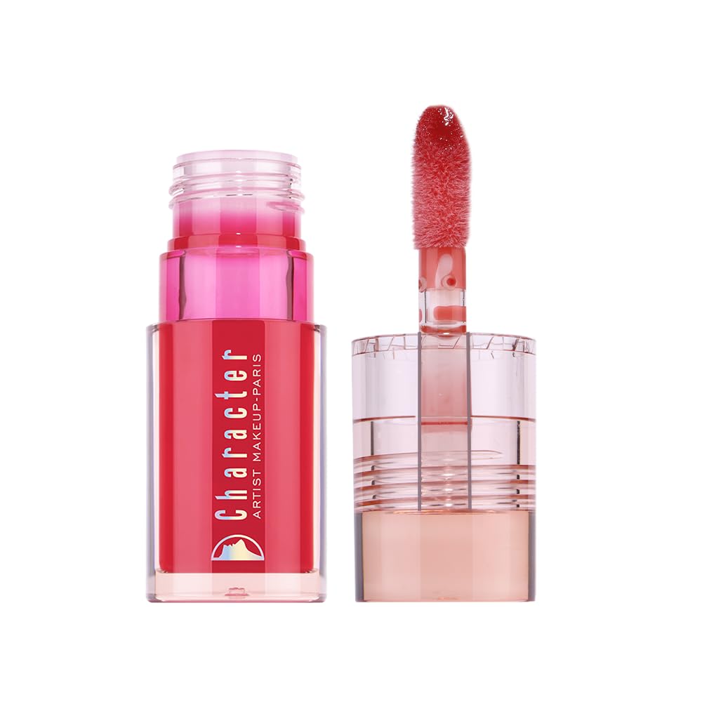 Character Lip Poppies Nourishing Lip Oil Serum | Moisturizing Lip Gloss Oil for Smooth, Shiny & Soft Lips (Coconut, 5.6ml)-picture-13