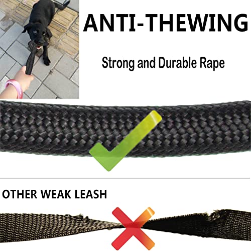 5.7Ft Heavy Duty Double Dog Leash,Multiple 3 Dog Leash,3 Way Dog Leash No Tangle,3 In 1 Dog Leash Detachable 360° Swivel With Soft Padded Handle,For Walking Or Training Leashes For Two/Three Dog Leash #TOP4