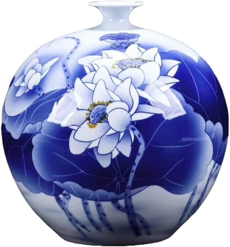 中国陶磁器 法花 魚絵面取り壺 中国陶磁器 法花 魚絵面取り壺 青花魚藻