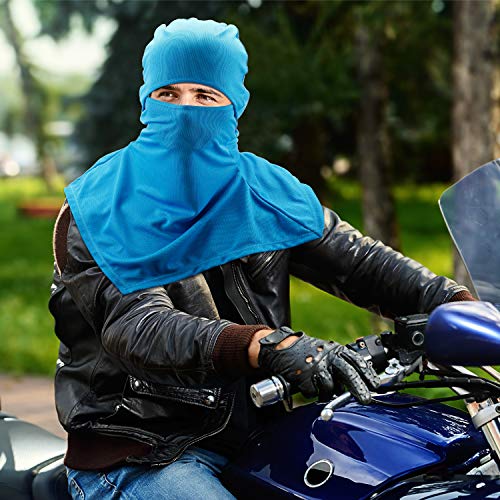 Image of SATINIOR 3 Piece Balaclava Face Cover Sun Protection Neck Cover Summer Balaclava for Men Women Outdoor Sports UV Protector
