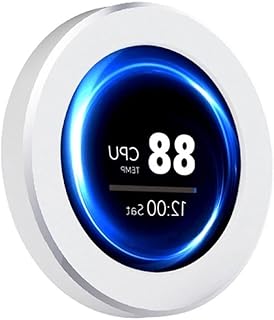 2.8 Inch USB Monitor Water Cooler Screen PC Case Secondary Screen 480x480 Resolution With Music Spectrum Analysis USB Screen