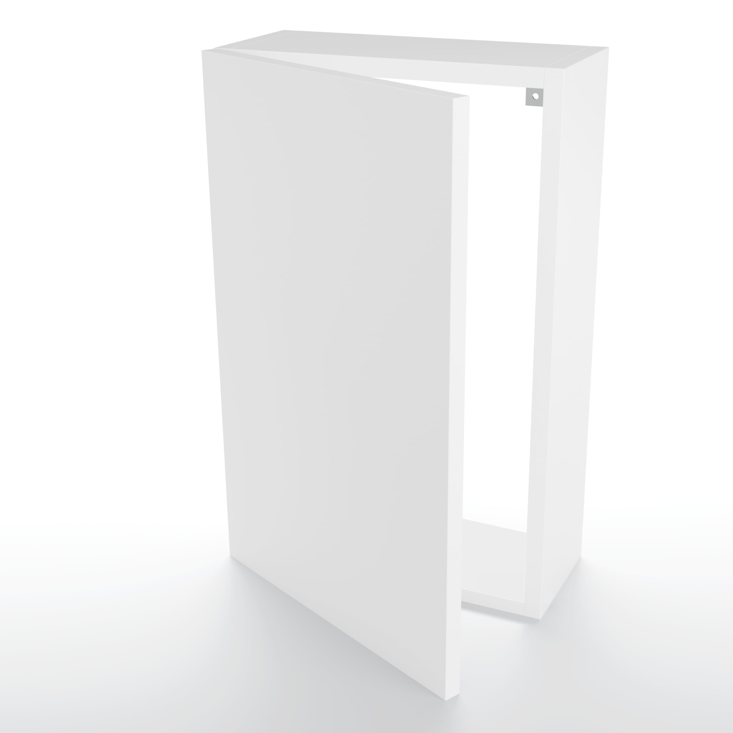 Cache Tableau électrique, Coffret électrique, Cache Compteur électrique, Coffret d'habillage Tableau électrique (Petit, Blanc)