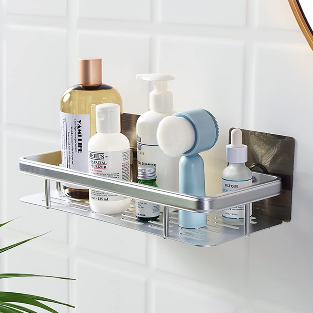 YFXOHAR Bathroom Shelves with Magic Sticker | Aluminum Body | Multi Purpose Bathroom Shelves | Washroom Rack | 32.3 X 13.6 x 9.4 cm (B07RPBCVXV) Amazon Price History, Amazon Price Tracker