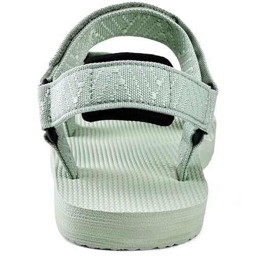 Image of WateLves Womens-Sport-Sandals Hiking Sandals with-Arch-Support Webbing-Outdoor-Beach-Water-Sandals for Travel-Walking-Trekking-Camping