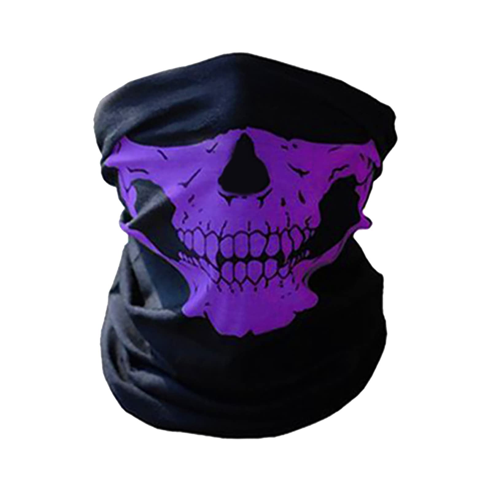 Generic Skull Face Mask Balaclava Skull Mask Sports Headband Breathable Dust Proof Neck Warmer Face Tube for Adult — view 10