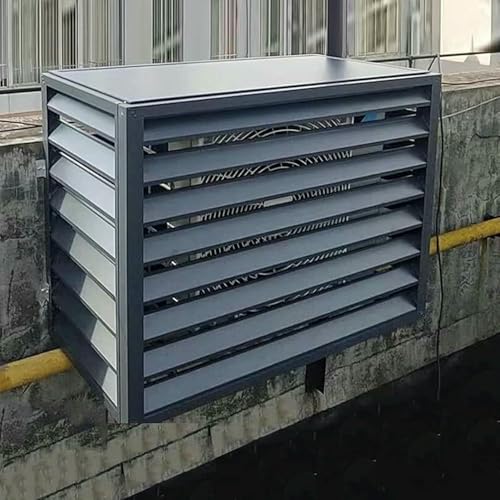 HOTAPEPU Ausländische Klimaanlagenabdeckung Müllboot -Gehäuse Versteckte Aluminium -Klimaanlagen -Schelf -Schutznetze Für Poolpumpen ~//