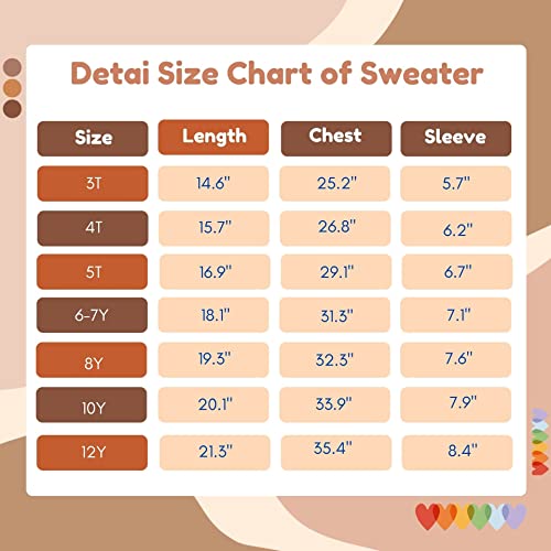 WELAKEN Pullover Sweaters for Girls Kids & Toddler Little Girl's Knitted Sweatshirts2