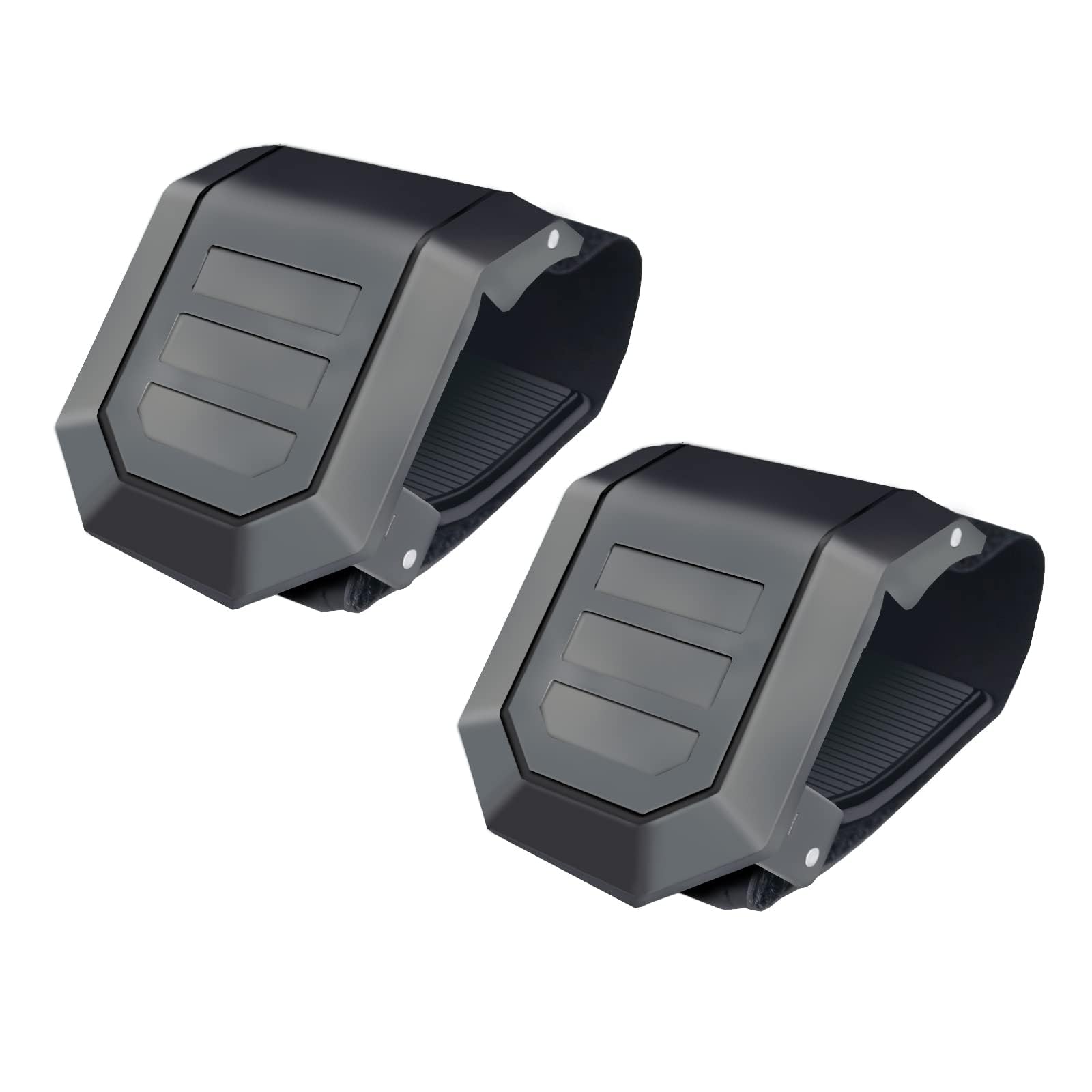 StarknightMT UTV Windshield Clamps-StarknightMT Adjustable Universal Clamp Strap Kit Compatible with Polaris RZR, Ranger, General,Maverick x3,Commander, Defender,Teryx, Talon, Pioneer,2pcs