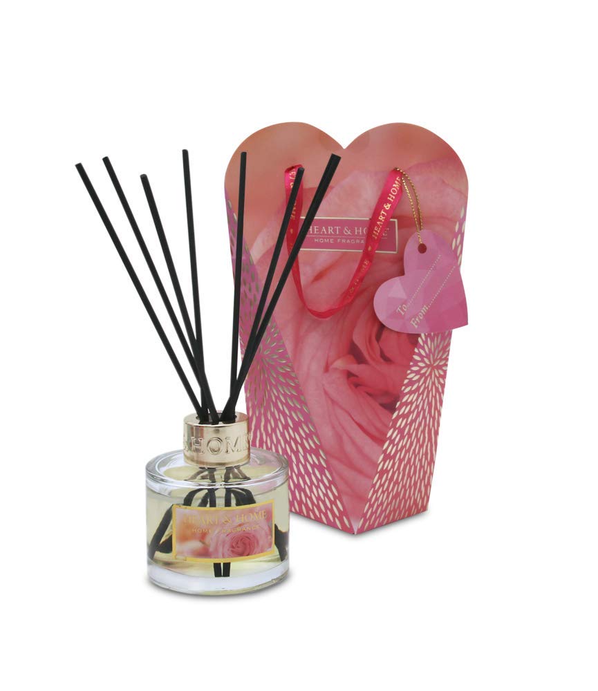 Heart & Home Fragranced Reed Diffuser - Rose Quartz