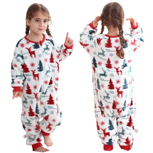 Image of MICHLEY Flannel Sleeping Sack,Baby Sleeping Bag Wearable Blankets 9M-6Y | Toddler Clothes,Unisex Pajamas, Long Sleeve,Zipper, For Autumn Winter,Suitable Girls And Boys,Warm & Breathable