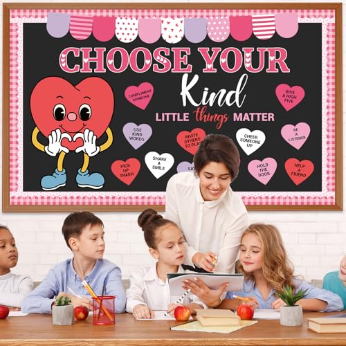 Décoration tableau d'affichage Saint-Valentin pour éveiller l'amour