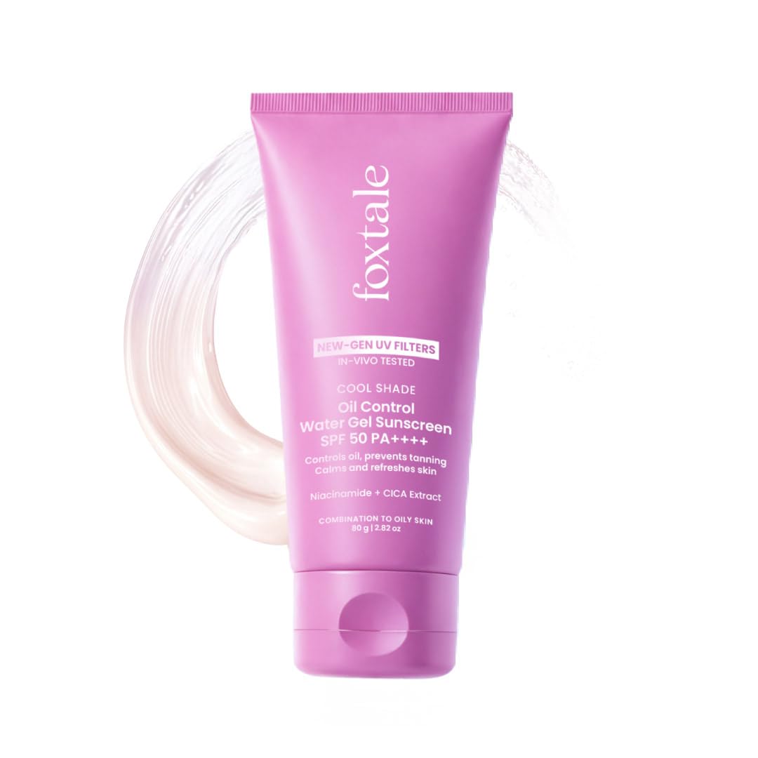 Foxtale Gel Sunscreen: Oil Control & Cooling SPF 50 -14 Foxtale Gel Sunscreen: Oil Control & Cooling SPF 50 -14