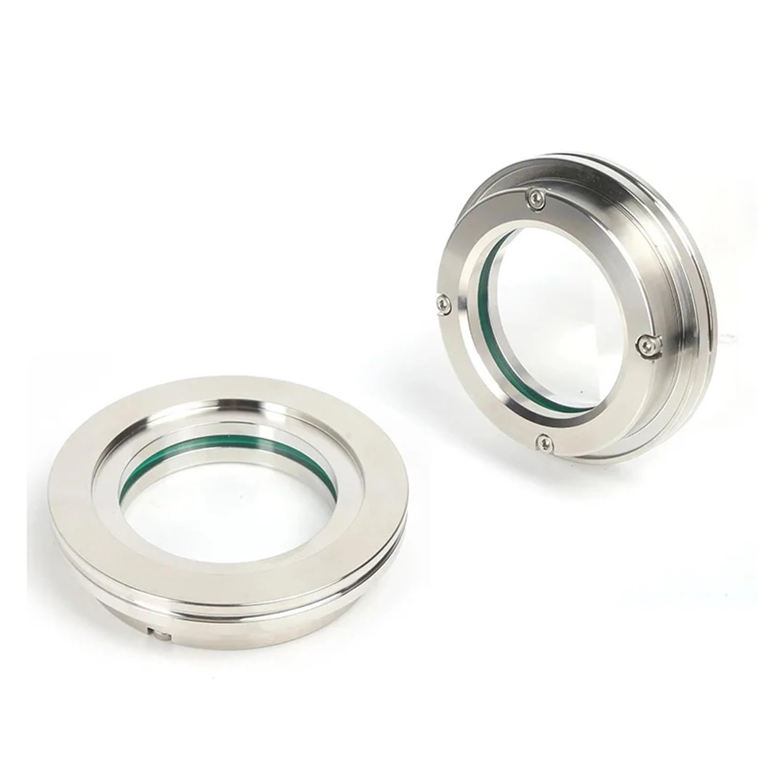 AARTERZZA 1pc ISO63 SS304 High Vacuum Flange Sight Glass Window Observation Glass ISO-K