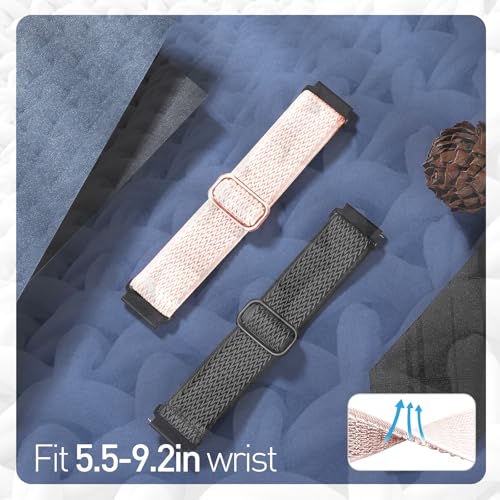 Correa nylon elástica ajustable 20mm compatible Fitpolo AR-01 miniatura 3