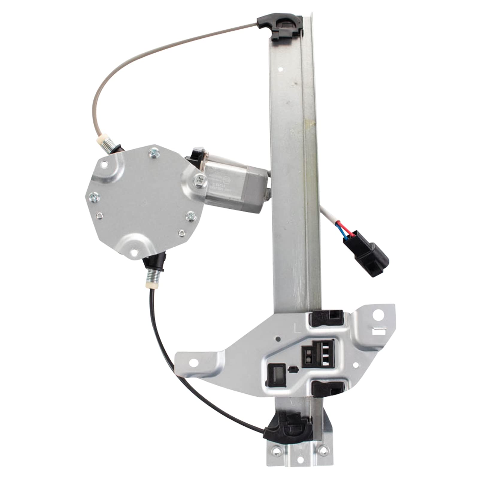 TRQ Rear Left Power Window Regulator &amp; Motor Assembly Drivers Side | For 2006-2013 Chevrolet Impala 2014-2016 Impala Limited