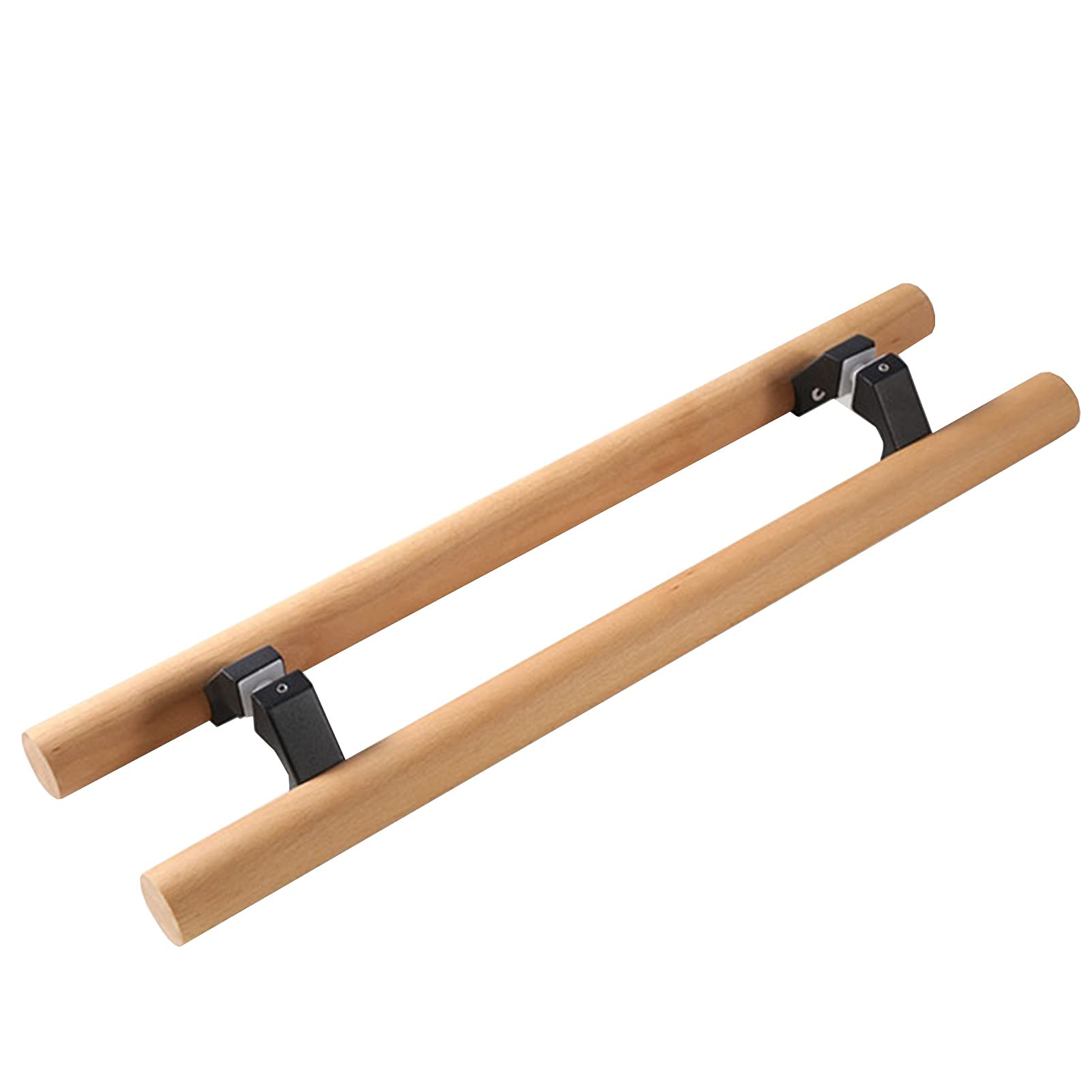 ADGCFKOP Shower Door Handle, Door Pull Sliding Barn Door Handle Wood,Natural Push Door Handle Interior Exterior Heavy Duty Glass Metal Garage Doors Handles(Style2,80cm/32inch)