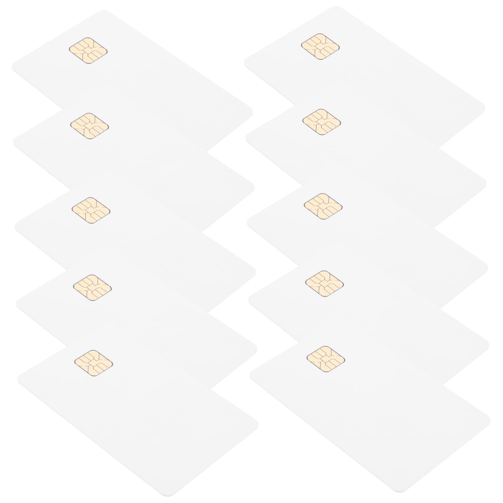 Amazon | 12枚 ブランク カード チ 付き 再利用可能 Ic コイン クローン カード Ic カード Pvc カード プリンター 白 カード  チ 付き Ic ビジネス カード チ | ノーブランド品 | ビデオ監視システム