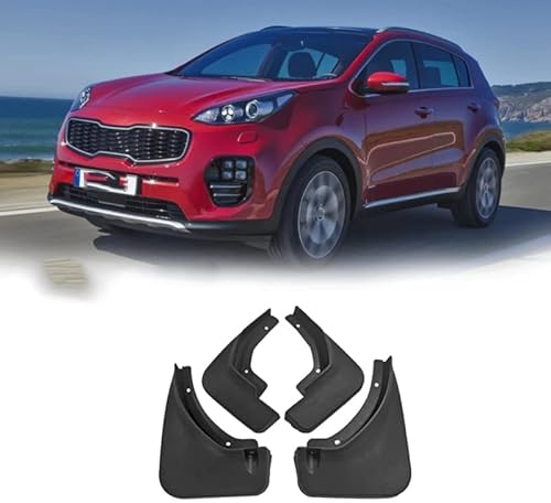 JITONA 4Pcs Car Mud Flaps for Kia Sportage QL 2017-2023, Mudguards Splash Mud Flaps Guards Fenders Mudguard Full Protection Auto Body