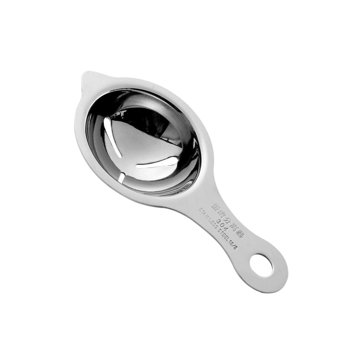 Egg Separators for Yolk, Easy To Use Egg Separator for Raw Eggs Set for Effortless Prep, Hang-On Bowl Design for Less Mess Baking Gifts for Women to Simplify Meal Prep for Cakes (Set of 1)