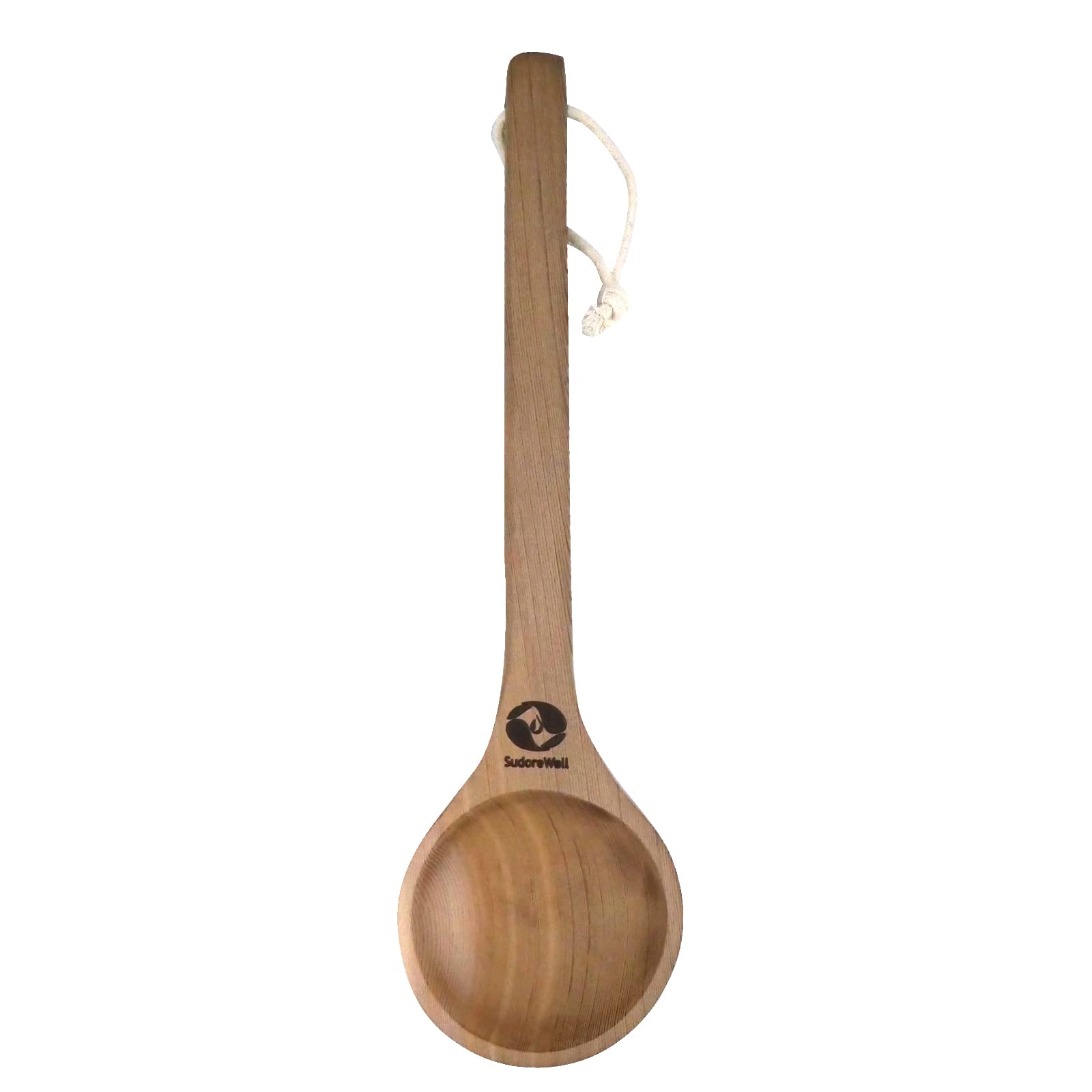Cubo de sauna y paleta de madera de cedro rojo con protección contra fugas – Cubo de sauna